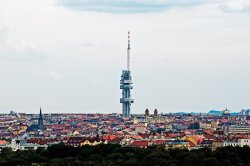 Žižkovský vysílač v Praze