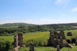 The ruins of the castle Zvířetice