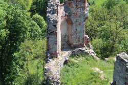 The ruins of the castle Zvířetice