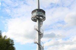 Mackova hora lookout tower near Nový Strašecí