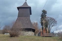 Boušín in Náchod region - church and well