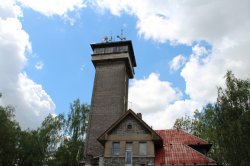 Lookout tower on Kožova hora near Kladno