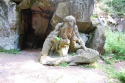 Brauns Krippe in der Nähe von Žirče