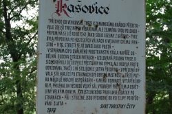 Die Ruinen der Festung Kašovice