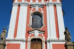 Kirche St. Jakub Větší in Červený Kostelec