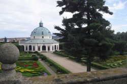 Blumengarten in Kroměříž