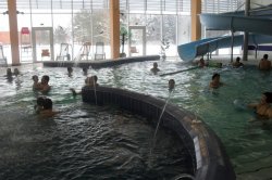 S dětmi do Wellnesscentra Aqua viva Lázní Aurora Třeboň