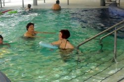 With children to the Wellness Center Aqua viva Lázně Aurora Třeboň