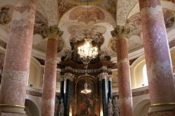 Baroque chapel in Lipky Rymarov