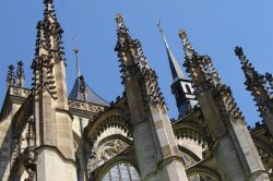Kirche St. Barbora in Kutná Hora