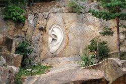 Nationales Abhördenkmal in der Nähe von Lipnice nad Sázavou