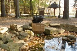 Piveček's forest park in Slavičín