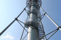 Velký Kamýk lookout tower near Písek