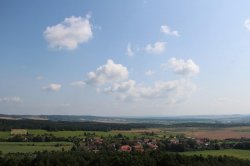 Velký Kamýk lookout tower near Písek