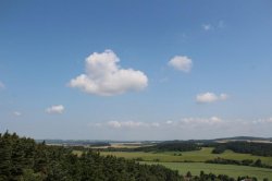 Velký Kamýk lookout tower near Písek