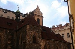 Church of St. Martin in the wall of Prague