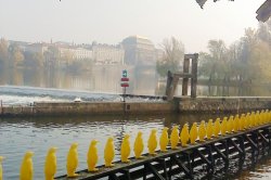 Kampa - umělý ostrov v centru Prahy