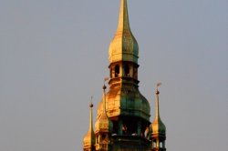 Der Turm des Alten Rathauses in Brünn