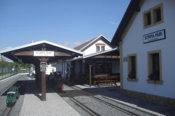 Olympia Brno park track - trains for children