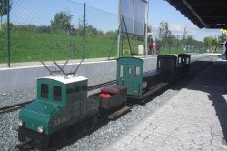 Olympia Brno park track - trains for children