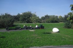 Olympia Brno park track - trains for children